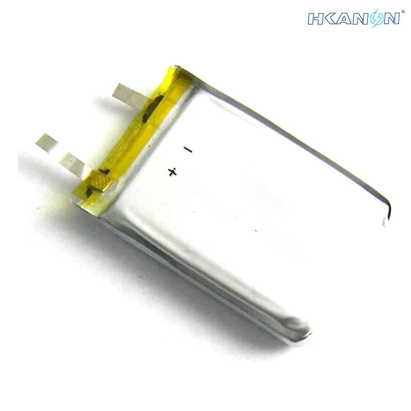 High Energy Density Lifepo4 Battery Cells 802456 3.7v 850mah Lipo With UL Approval