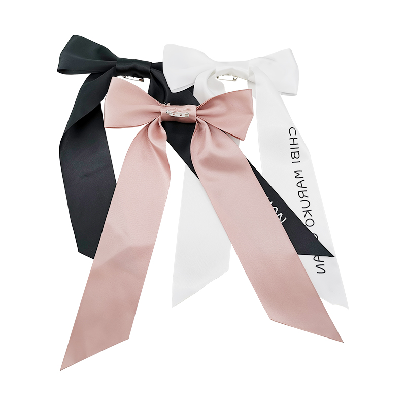 2020 New Fashion Best seller Hair Bands Ponytail Holder Accessories for Women Children BOW-TIE with ribbon