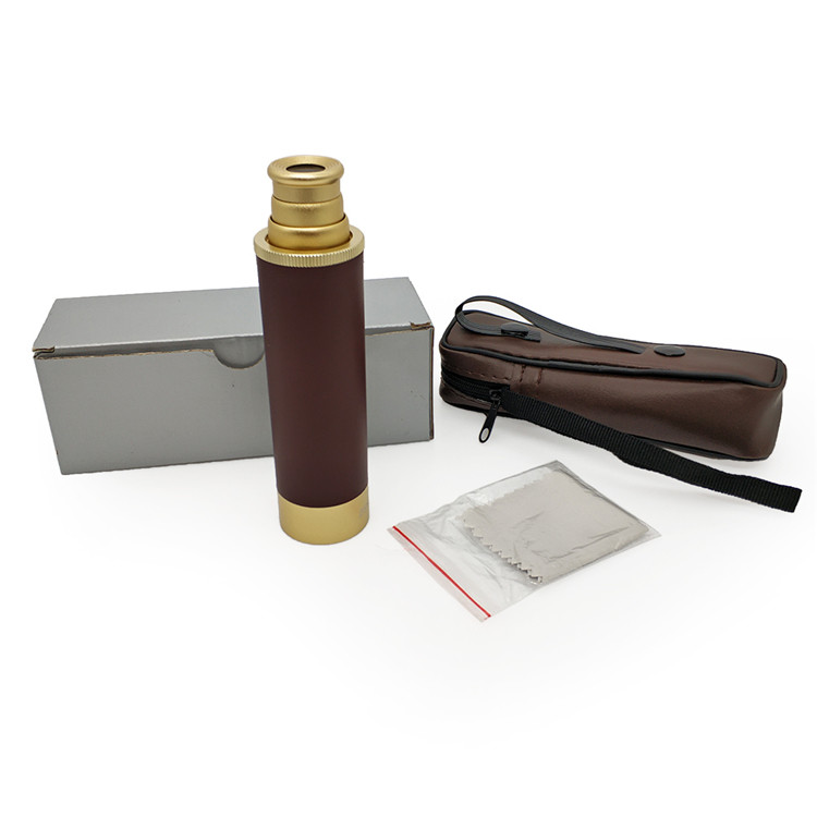 Waterproof 25x30 Bak4 Prism Monocular HD Handheld Spyglass