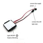 Convenient 110V 240VAC Touch Switch for LED ON/OFF /dimmer Function in Bathroom