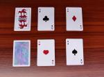 Custom Eco Friendly 300gsm C2S Art Paper Poker Cards 57x87mm