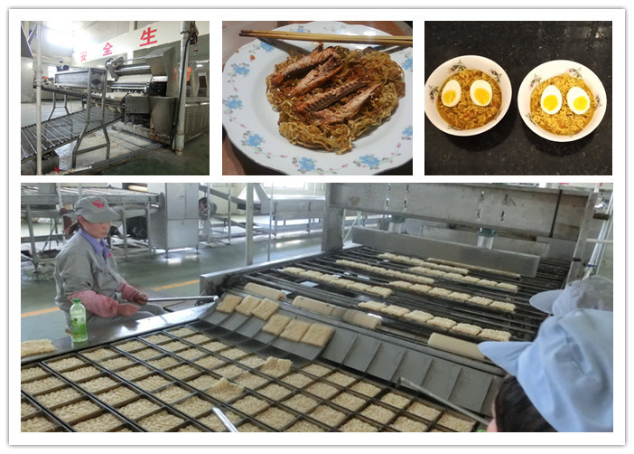 High Speed Automatic Noodle Making Machine For Fried Instant Noodle Production