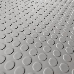 Quality 3MM Studded Rubber Flooring Waterproof No Smell Anti Slip wholesale