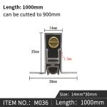Acoustic Door Bottom Seals Automaticlly Drop Down Concealed Dustproof Weatherstr