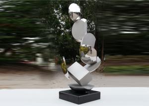 Quality Modern Stainless Steel Sculpture Highly Polished For Pool Decoration wholesale