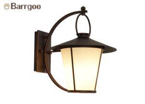 Quality Retro Antique LED Outdoor Wall Lights Iron Metal Wall Light Fixtures Hotel Store Balcony wholesale