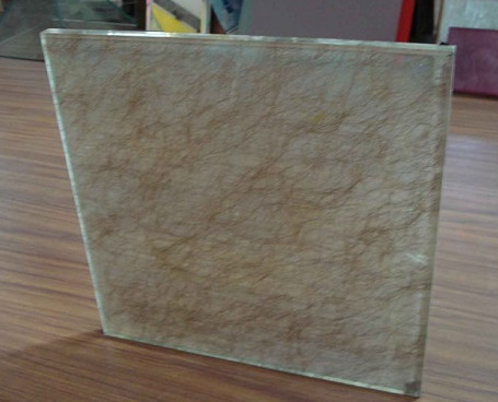 Customized Metal Mesh Laminated Glass Floats Law Glass For Building