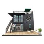 Galvanized Steel Square Tubes Modern Small Western-Style Tiny House Flat Pack