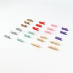 Mini Colorful Wooden Photo Clips – Multicolor Craft Clothespins for Wall