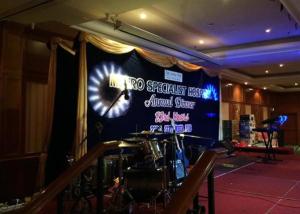 Quality 1R1G1B P3.91 Indoor Stage LED Screen 1000 Nits Brightness / Adjustable Refresh Rate wholesale