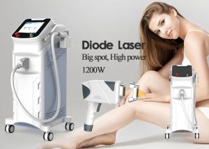 Quality 755nm 808nm 1064nm Diode Laser Hair Removal Machine 1200W High Power 55kgs Gross Weight wholesale