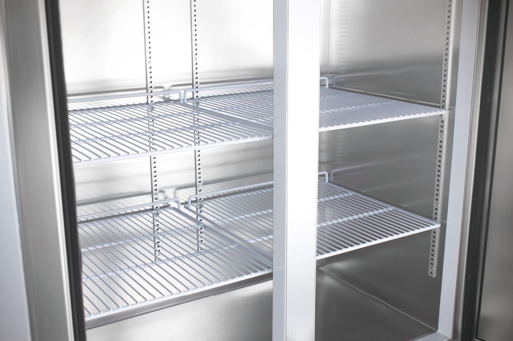 SS304 Countertop Pizza Prep Refrigerator Station 210W Antiwear