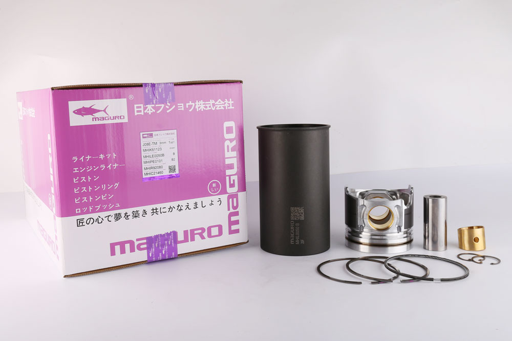 3mm Dia 112mm 6 CYL Cylinder Liner Kit For HINO J08E-TM