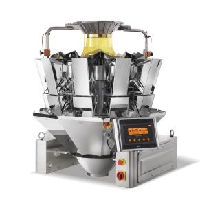 Quality High Precision Snack Multi-Head Weigher SUS304 Frame 10/14 Hoppers Food Weighing Equipment wholesale