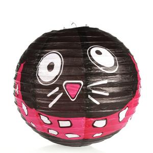 Quality 8 Inch Printed Hanging Paper Lanterns / Decorative Hanging Lanterns wholesale