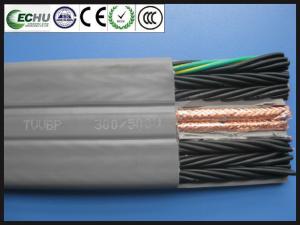 Quality Flat Elevator Cable with Communication Cable, Flat Traveling Cables wholesale