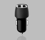 Smart Type-C USB-A Mini Car Charger Adapter Fast Charging Mobile Phone 17W 24W