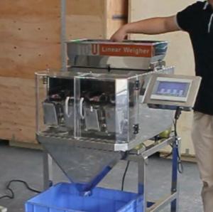 Quality 0.8KW 200g 4 Head 0.5L Linear Weigher Packing Machine 80 P/M wholesale