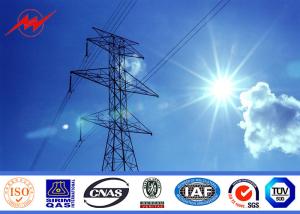 Quality 3mm Angle Iron Octagonal Steel Electrical Transmission Tower Approved BV wholesale
