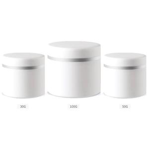 Quality Cosmetic White Cream Jar , High Sealing Performance Empty Face Cream Jars wholesale