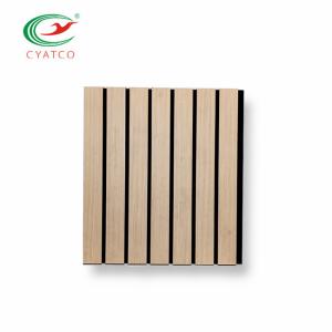 Quality MDF Indoor Wall Sound Acoustic Panel Eco Friendly Heat Insulated wholesale