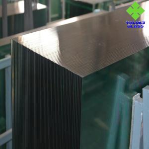 Quality Flat Toughened Safety Glass 6mm Tempered Glass Panels With High Bending Resistance wholesale