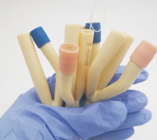 Male Female Latex Foley Catheter / Sterile Foley Catheter OEM Available