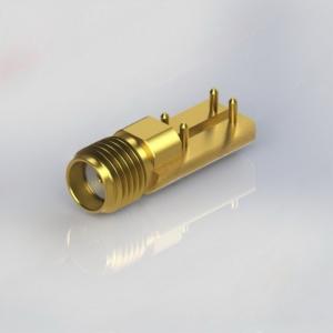 Quality CONN SMA Female Straight RF Coax Connector With .015&quot; Pin Edge Mount PCB wholesale