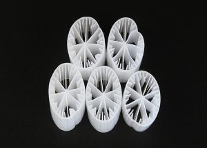Quality Hydrophilic White Plastic Filter Media HDPE Moving Bed Biofilm Reactor wholesale