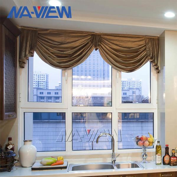 6063 Aluminium Casement Windows Horizontal Fixed Casement Window