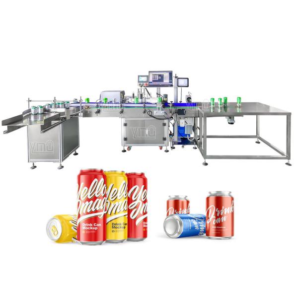 YM515 Automatic Beverage Beer Aluminum Can Vision-Based Orientation Bottle