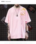 120gsm To 220gsm Custom Men Streetwear T Shirts Oversized Fancy