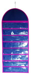 Quality 62 Pockets 35x85cm Double Side Hanging Jewelry Bag wholesale