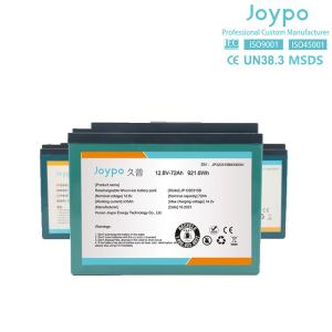 Quality Portable Rechargeable LiFePO4 OEM Lithium Battery Pack For Camping 12V 72Ah wholesale