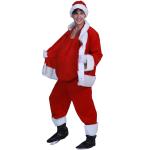 Padded Tummy Santa Claus Costume Anime Person Funny Cosplay Suit for Christmas