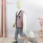 Baby Sleeveless Coat Warm Clothes Knit Sweater Boy and Girl Cotton Toddler Kids