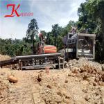 50TPH Gold Trommel Wash Plant