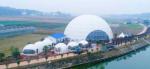 20M PVC Geodesic Dome Strong Structure Steel Party Tent Transparent Wedding Tent