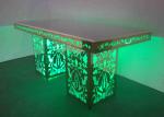 Stylistic Lighted Pub Table Pub Table Chair Set 4000X1200X750mm