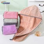 350gsm Reusable Dusting Cloths 35X65cm Multi Color Long Hair Drying Towel Hair