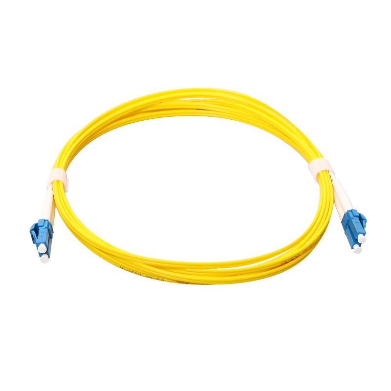 SM LC To LC Multimode Fiber Patch Cable Cord Duplex With 1.6mm 2.0mm 3.0mm