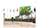 P8 Outdoor LED Billboard Full - Color Led Screen For Advertising 256 * 128mm