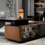 Factory Custom Wholesale Luxury Design Ceo Boss Executive Office Desk Modern