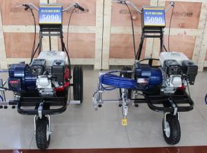 Quality Hand-Push Airless Spray Road Parking Lot Striping Machine With Honda Engine wholesale