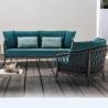 Buy cheap Soft Doll Cotton Cushion Modern Style Garden Rope Rattan Sofa Sets For Balcony from wholesalers