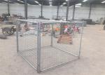 High Strengh Temporary Rubbish Cage , Hot Dipped Galvanized Waste Cage