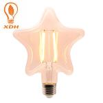 S135 E27 Five-pointed Star LED Retro Edison Bulbs 220V 2W 4W Led Filament Bulb