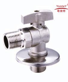 Quality yomtey brass vertical angle ball valve wholesale