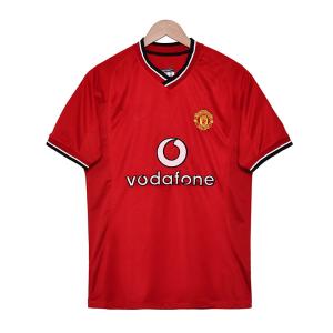 Quality Manchester United 2001 Classic Home Replica Football Jersey Custom wholesale