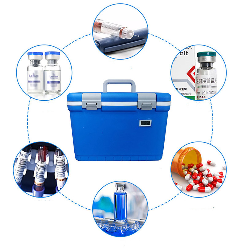 Vaccine Cold Transportation UN2814 Box Medical Grade Biological Cooler Box